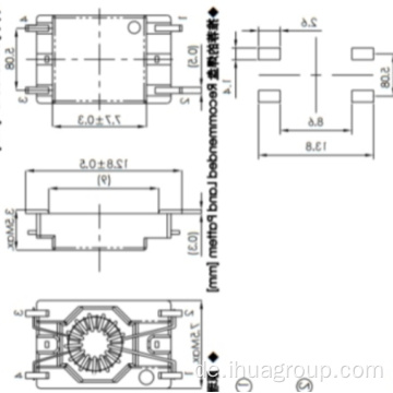 EMI Power Common Moden -Spuleninduktor